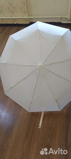 Зонт белый