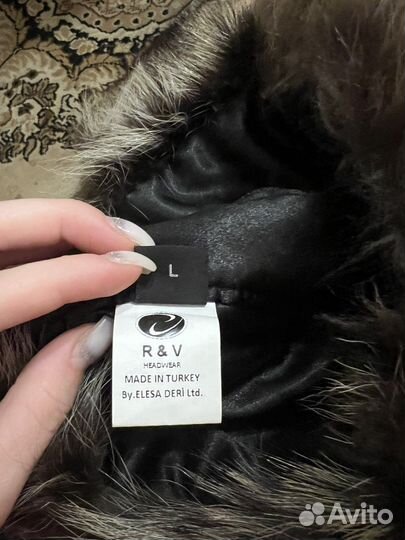 Мужская шапка новая