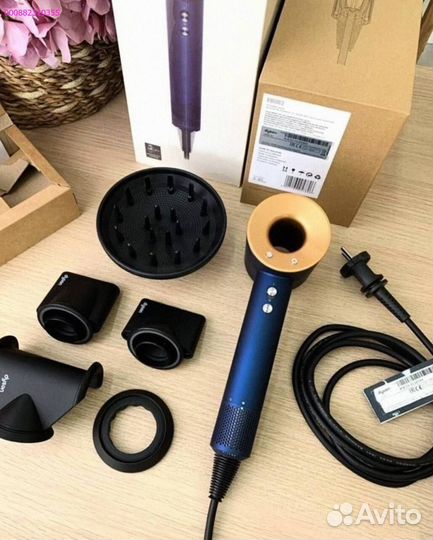 Dyson Supersonic HD08 Синий/Медь: Ваш лучший фен