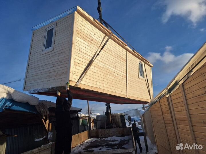 Бытовка и хозблок с доставкой и монтажом