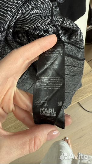 Платье Karl Lagerfeld S черное