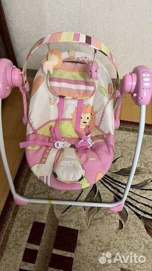 Детские электрические качели Babyton