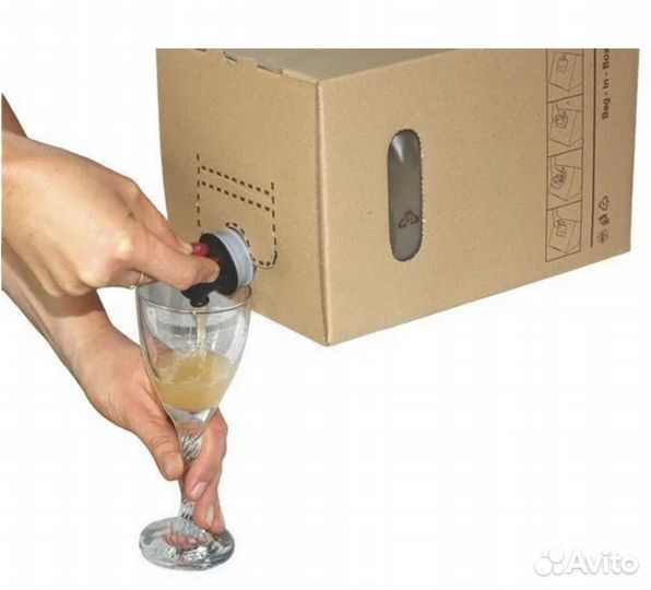 Пакеты с краном BIB (10 л )bag in box бэгинбокс