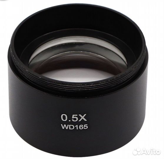 Линза барлоу для микроскопа 0.5х