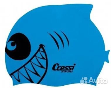 Детская силиконовая шапочка для плавания Silicone