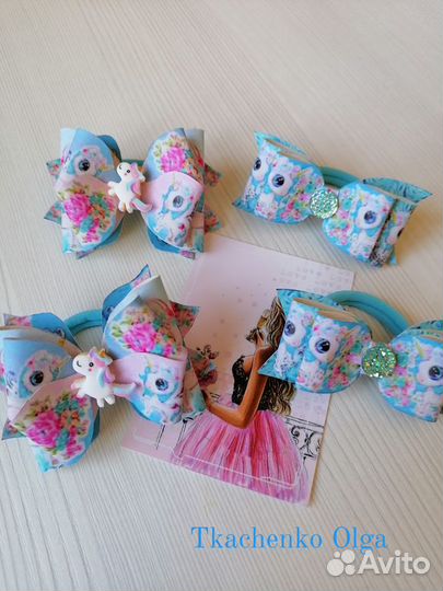 Резинки для волос ручной работы