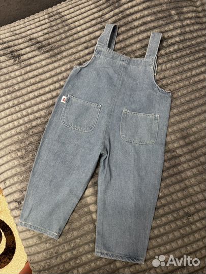 Джинсовый комбинезон