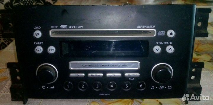 Автомагнитола 2DIN clarion PS-3032D-A Япония 120 W