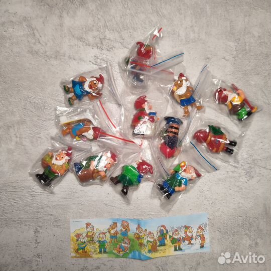 Киндер-сюрприз Гномы 12 месяцев (1994)