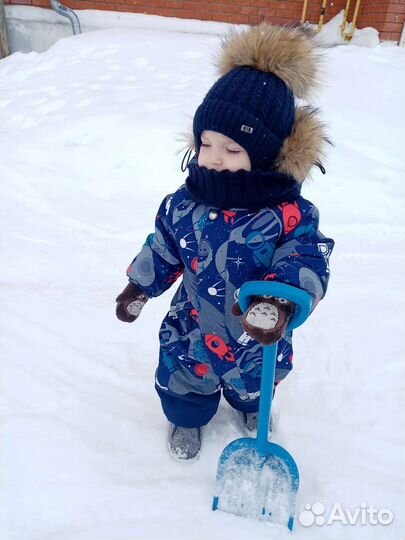 Зимняя шапка и снуд