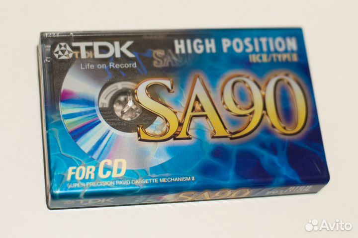 Аудиокассета TDK SA90