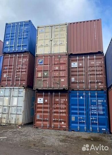 Морские контейнеры стандартных размеров