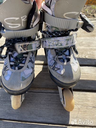 Ролики 31 34 раздвижные