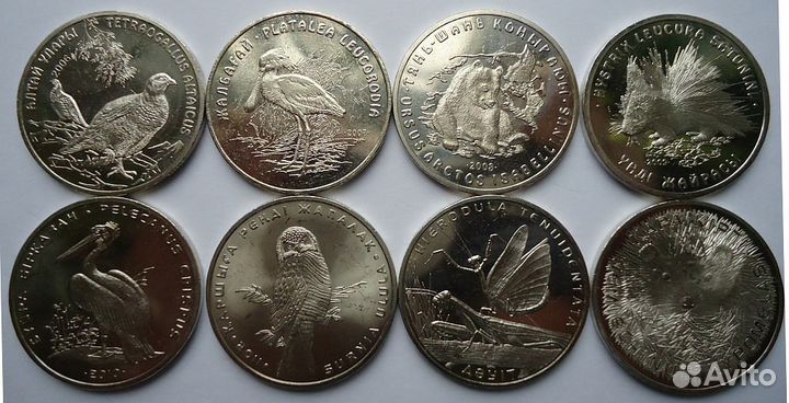 Монеты Казахстана,Польши и другие,для нумизматов