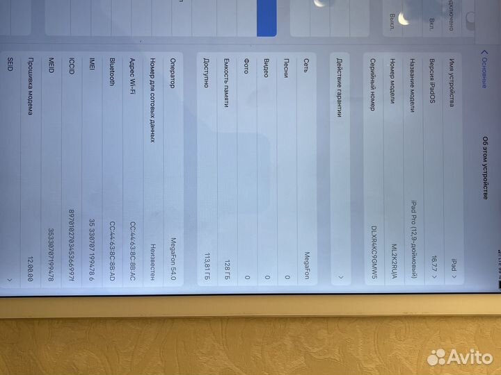 iPad pro 12.9