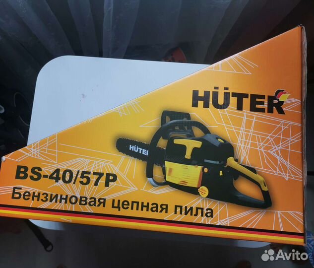 Бензопила huter bs-40/57p