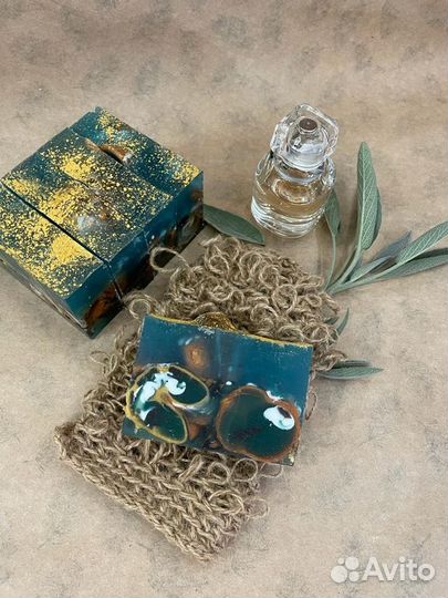 Мыло-скраб ручной работы