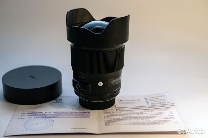 Sigma 20mm f1.4 DG HSM Art Nikon F