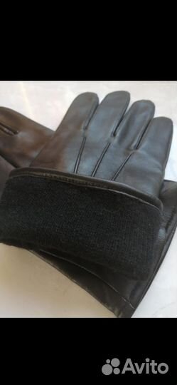Мужские кожаные перчатки