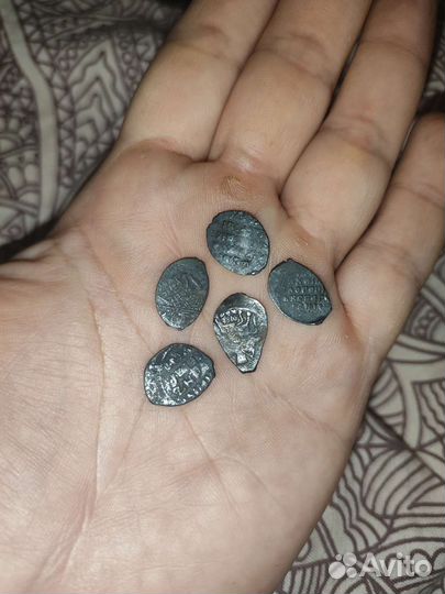 Монеты чешуя
