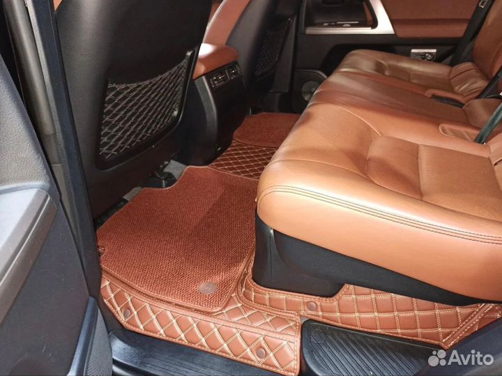 3D коврики toyota land cruiser 200