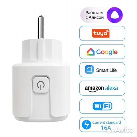 Умная розетка WI-FI и Wifi реле с энергомонитором