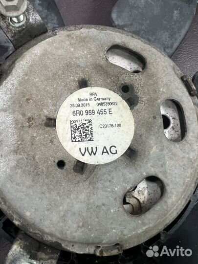 Вентилятор шкода рапид 1,6