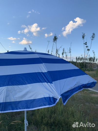 Зонт пляжный большой