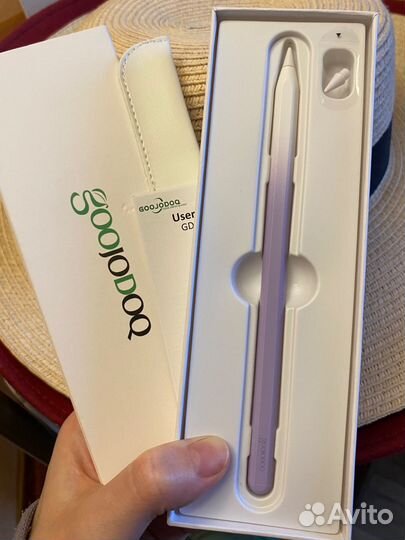 Бронь стилус для айпад goojodoq 13 фиолетовый iPad