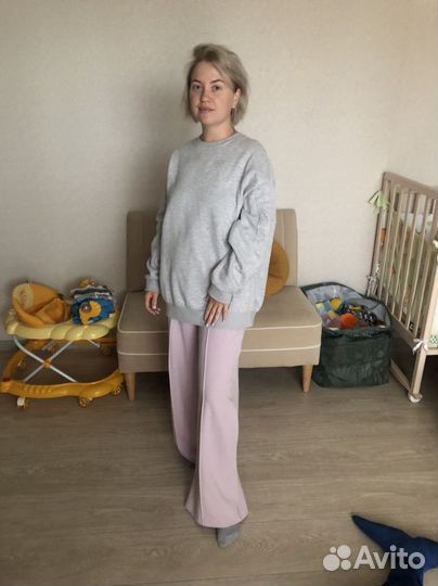 Брюки плаццо zara