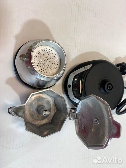 Гейзерная кофеварка электрическая bialetti Moka Ti