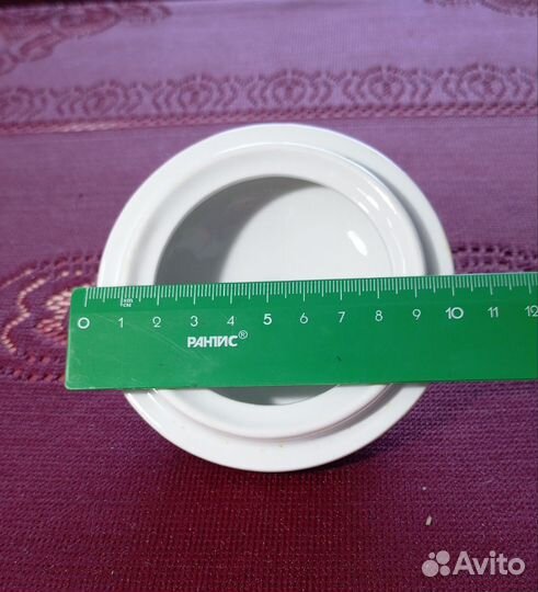 Крышка от сахарницы синий лук Чехословакия