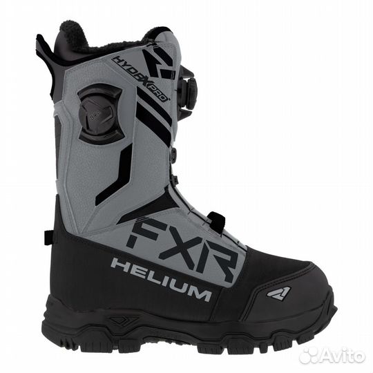 Ботинки FXR Helium Dual BOA с утеплителем Black/St