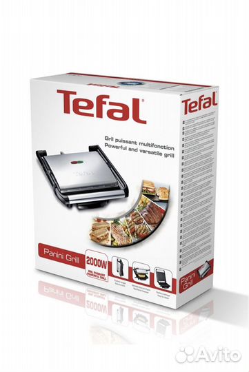 Электрогриль tefal новый