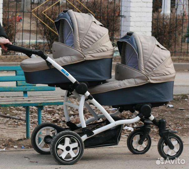 Коляска 2 в 1 Aro Team Twinat duo