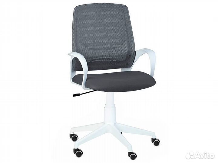 Кресло Ирис white W02сер./T-54 до 90 кг