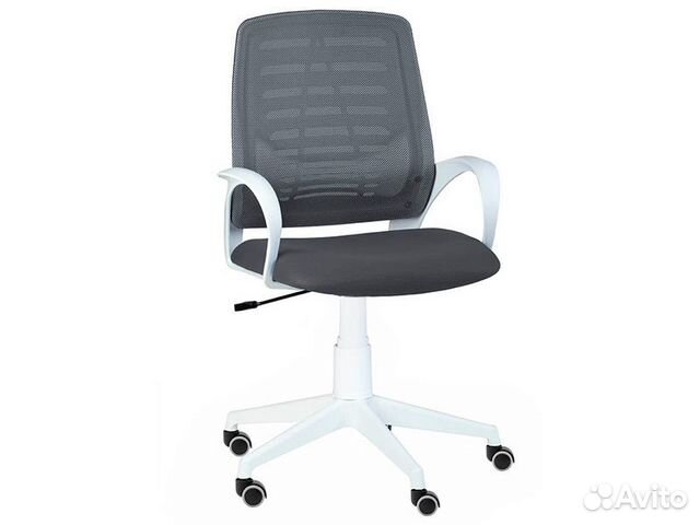 Кресло Ирис white W02сер./T-54 до 90 кг