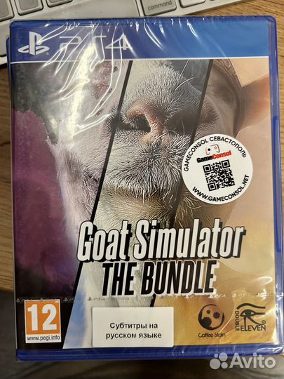 Goat Simulator: The Bundle диск для PS4 новый