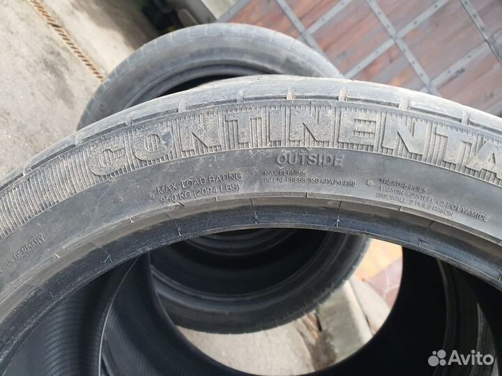 Continental Conti4x4SportContact 275/40 R20 и 315/35 R20