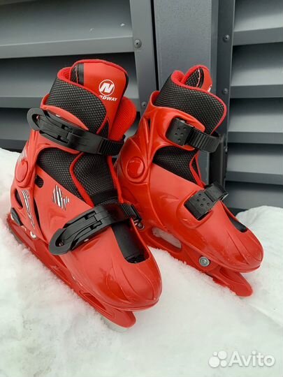 Коньки хоккейные 27-30 раздвижные