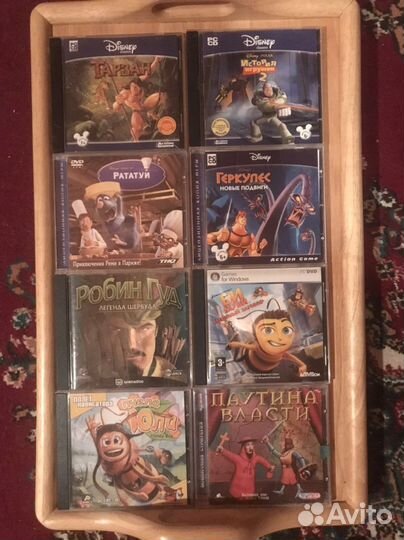 Компьютерные игры на дисках