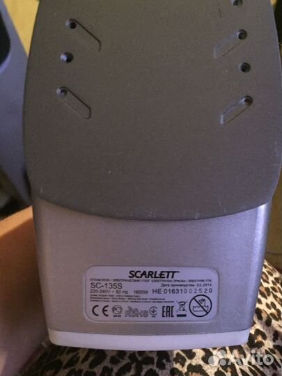 Утюг Scarlett sc135s