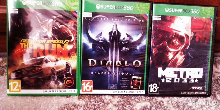 Игры на xbox 360