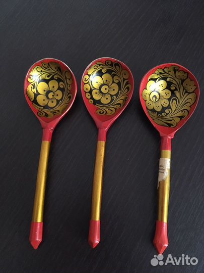 Ложки деревянные времен СССР