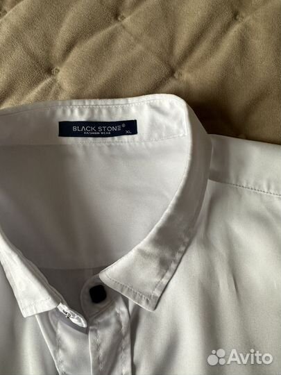 Мужская рубашка белая бу