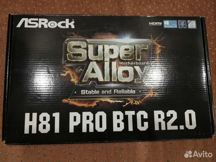 Материнская плата Р81 PRO BTC R2.0