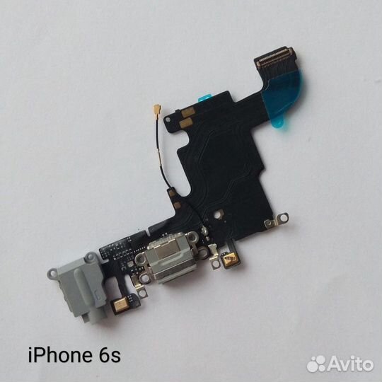 Шлейф разъёма зарядки для iPhone + установка