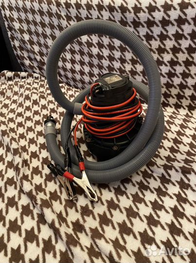 Насос для лодки пвх и матраса с функцией откачки