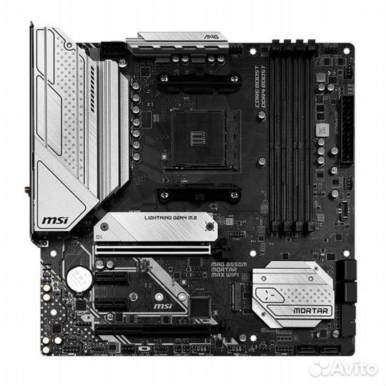 MAG B550M mortar MAX wifi mATX, B550, AM4, 4xDDR4