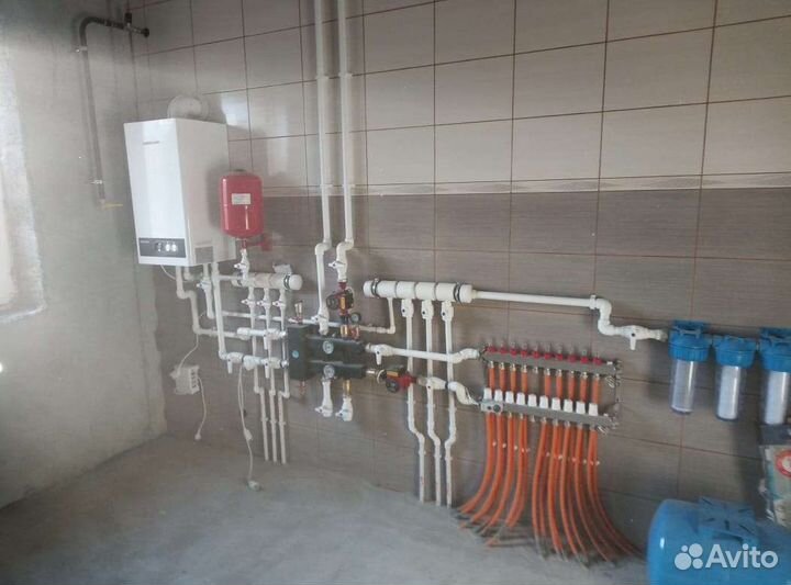 Сантехник.монтаж отопления.сантехработы